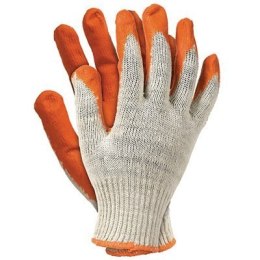Rękawice Ochronne RU pomarańczowe robocze 