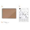 Gablota korkowa wewnętrzna Nobo Premium Plus 8xA4 1915326