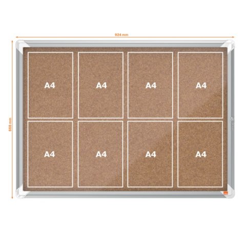 Gablota korkowa wewnętrzna Nobo Premium Plus 8xA4 1915326