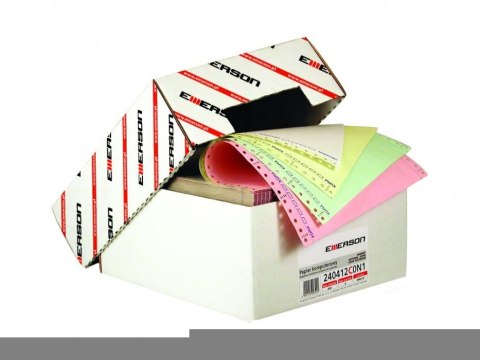 Papier komputerowy/składanka 375x12"x2, Z/O/P, 900skł. 375212C0N0 EMERSON