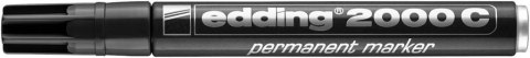 Marker niezmyw.2000 okr.czarny EDDING (X)