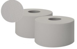 Papier toaletowy 130/1 (12 rolek) 130m 1warstwa extra biały makulatura JUMBO CLIVER 6057
