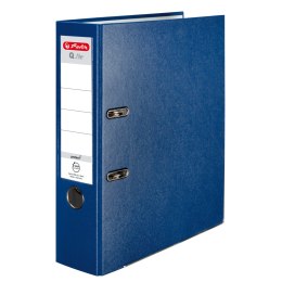 Segregator Q.FILE A4, 8 cm, PP niebieski 300003084 HERLITZ
