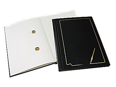 Teczka do podpisu 20k.czarna 1824-920-032 WARTA