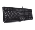 Klawiatura LOGITECH K120 USB przewodowa czarna