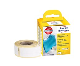 Minietykiety AS0722460 12x50 220 et. w rolce do termodruku, białe, Avery Zweckform