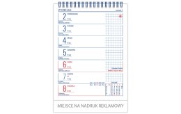 Kalendarz biurowy MERKURY 2026 (H5) TELEGRAPH