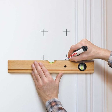 Marker permanentny automatyczny okrągła końcówka 1,5-3 mm czerwony Edding retract11/002/CZ