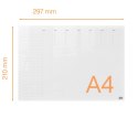 Planer akrylowy tygodniowy na biurko Nobo Home A4 1915614