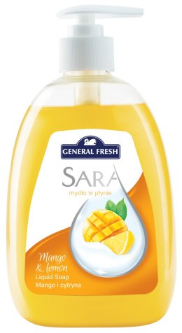 Mydło w płynie SARA 500ml MANGO i cytryna GENERAL FRESH 11021