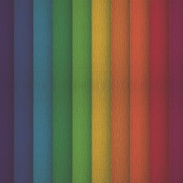 Bibuła marszczona Creatinio 50x200 mix tęczowy komplet 10 sztuk 400153931 TOP-2000