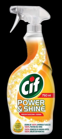 CIF Spray przeciw tłuszczowi 750ml 142342 Power&Shine Kuchnia