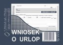 Wniosek o urlop, A6 40 kartek, 10-515-5 DOTTS
