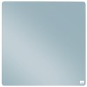 Mała kwadratowa tabliczka suchościeralna Nobo, 360 mm x 360 mm, szary błękit 1915624