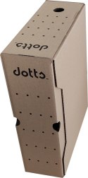 Pudło archiwizacyjne DOTTS A4 100mm zew.320x98x260 bezkwasowe