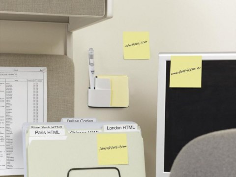 Bloczek_samoprzylepny POST-IT (654), 76x76mm, 1x100 kart., żółty