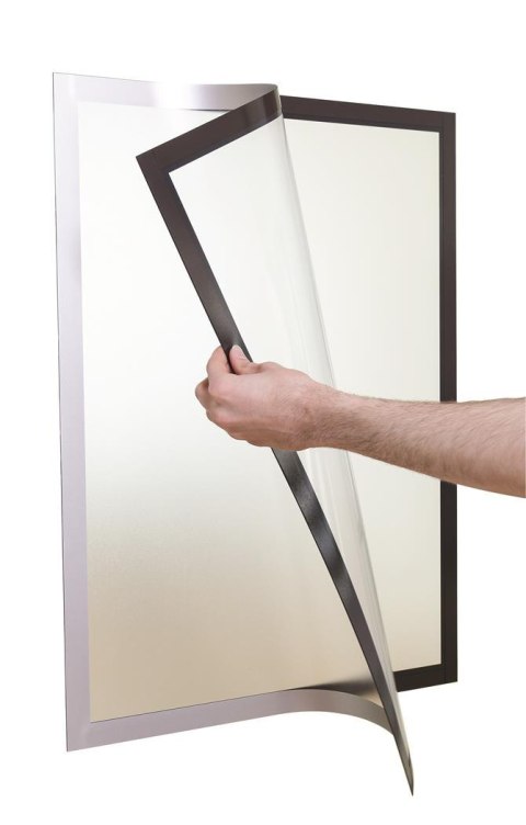 Ramka_plakatowa DURAFRAME A2 srebrna 4995-23 (X)