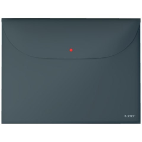 Teczka kopertowa z 2 przegródkami Leitz Cosy, szara 47090089 .