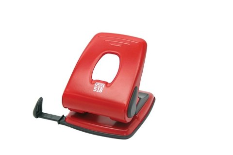 Dziurkacz SAX 518 czerwony 40k