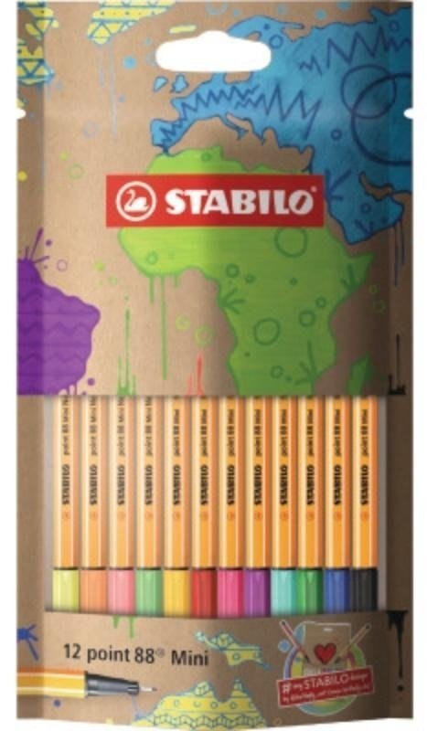 Cienkopis STABILO point 88 eukaliptusowy 88/12