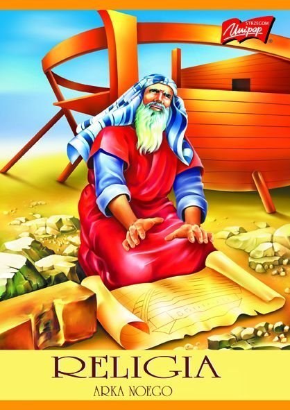 Zeszyt A5 32k kr. cień RELIGIA laminowany kratka UNIPAP