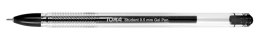 Długopis żelowy STUDENT, końcówka fine 0,5mm, czarny TO-071 Toma
