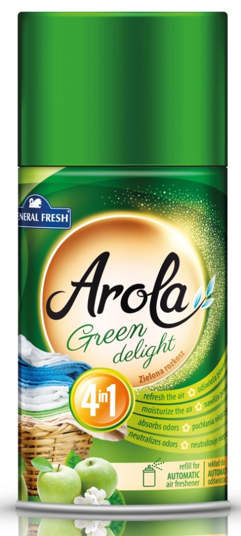 Wkład do odświeżacza AROLA 250ml zielona rozkosz GENERAL FRESH 04768
