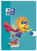 Zeszyt_A5 32k, linia podwójna, OXFORD, LION 400106955