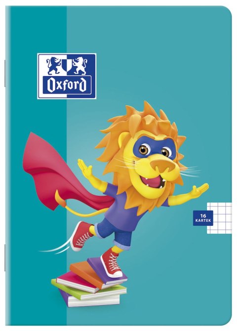 Zeszyt_A5 32k, linia podwójna, OXFORD, LION 400106955