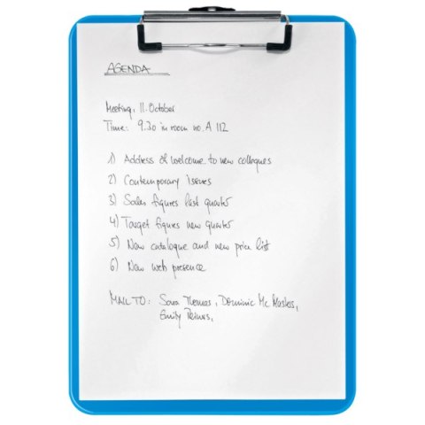 Deska z klipsem LEITZ WOW niebieski 39710036