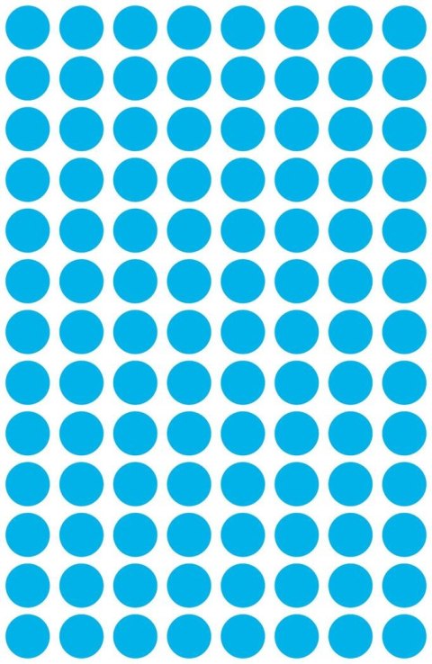 Etykiety kółka do zaznaczania niebieskie 3011 4 ark Avery Zweckform