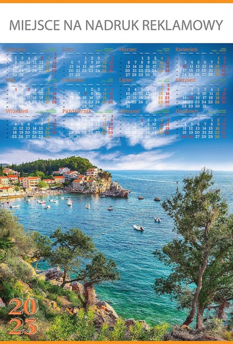 Kalendarz Plakatowy B-1, P02 - WODOSPAD 2026