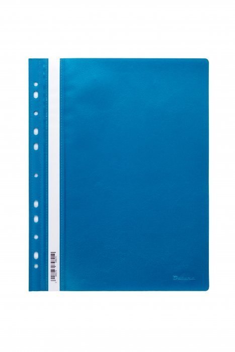 Skoroszyt wpinany PP DOTTS (20) niebieski wzmocniony polipropy SPP-DOT-02-03