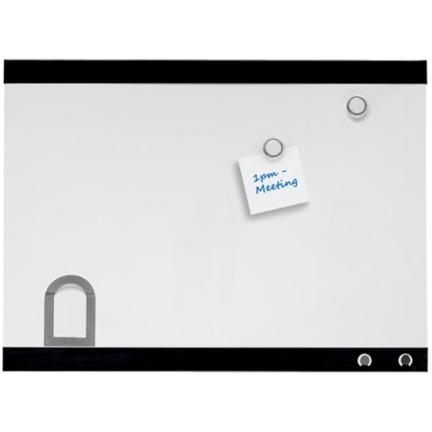 Magnetyczna tabliczka suchościeralna z klipsem na notatki 430x580mm Nobo 1903859