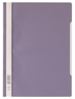 Skoroszyt A4 z przezroczystą okładką z PP Jasnofioletowy 257312 DURABLE (50)
