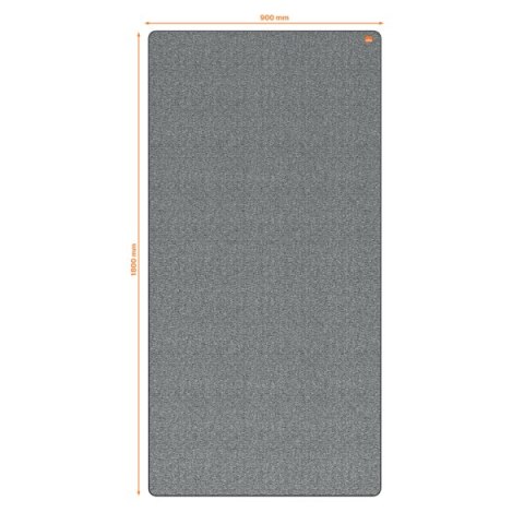 Tablica suchościeralna/ogłoszeniowa do systemu mobilnego Move&Meet, wykończenie czarne Nobo 1915562