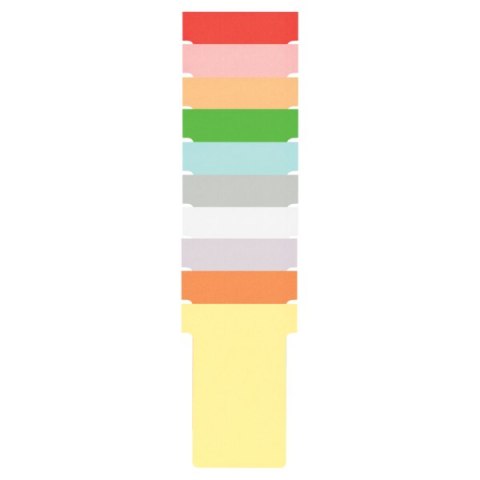 Karteczki T-Card Nobo, rozmiar 2, różowe 100 szt. 2002008