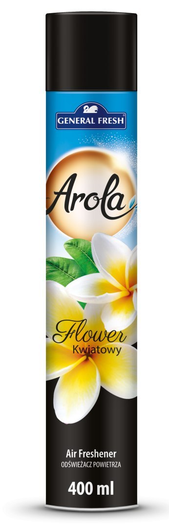 Odświeżacz powietrza AROLA Spray 400ml kwiat GENERAL FRESH 09066