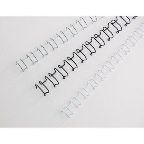 Grzbiety drutowe GBC A4 21L 10mm czarne (100szt) IB165221