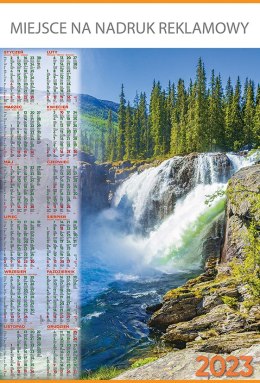 Kalendarz Plakatowy B-1, P07 - POTOK 2026