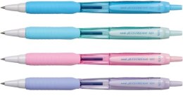 Długopis kulkowy różowa obudowa, niebieski SXN-101 UNI Jetstream