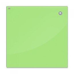 Tablica szklana magnetyczna 80x60cm jasna zieleń 2X3 TSZ86 G