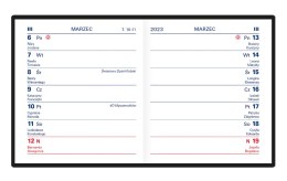 Kalendarz EWA kieszonkowy 2026 (K3) TELEGRAPH