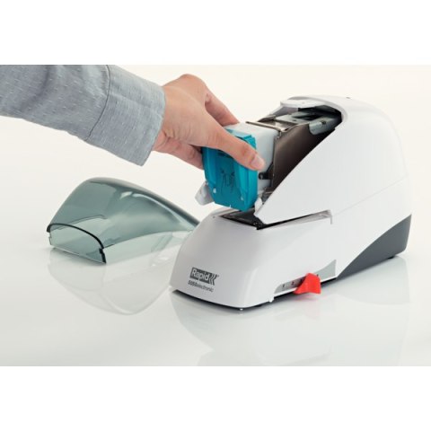 Zszywacz elektryczny Supreme 5050e czarny 50 kartek RAPID 20993212