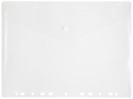 Teczka kopertowa A4 z europerforacją bezbarwna Penmate TT8055