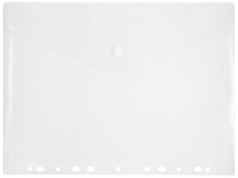 Teczka kopertowa A4 z europerforacją bezbarwna Penmate TT8055