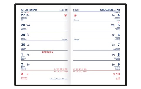 Kalendarz TIK IMPRESS kieszonkowy 2026 (K1) TELEGRAPH
