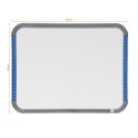 Magnetyczna tabliczka suchościeralna Nobo 220x280mm, biała QB05142ASTD