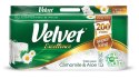 Papier toaletowy VELVET Excellence a8 rumiankowy (8szt) VELVET