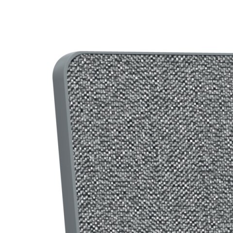 Tablica suchościeralna/ogłoszeniowa do systemu mobilnego Move&Meet, wykończenie szare Nobo 1915561